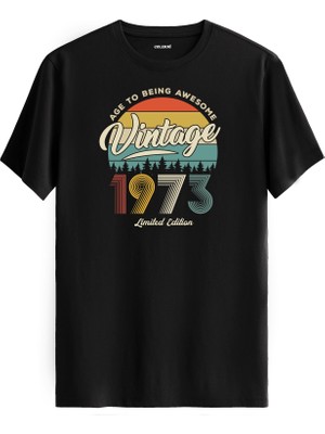 Colermi Vintage Tişört- 1973 Nostalji
