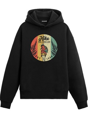 Colermi Hike More Worry Less Baskılı Hoodie —