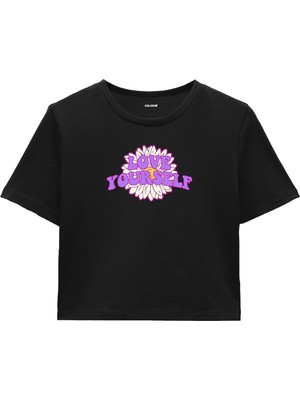 Colermi Kendini Sev Crop Top