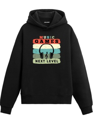 Colermi Müzik Games Next Level Hoodie —
