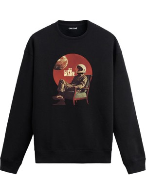 Colermi Astronot Tasarımlı Sweatshirt —