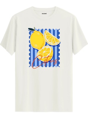 Colermi Citrus Lemon Baskılı Tişört