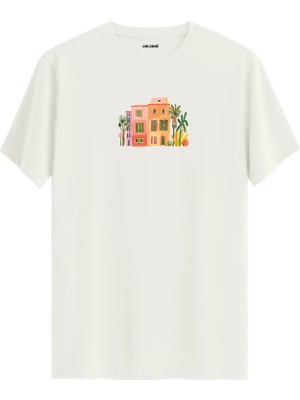 Colermi Mediterranean House Baskılı Tişört