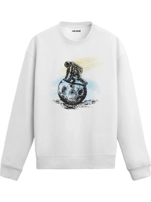 Colermi Astronotlu Uzay Keşfi Sweatshirt —