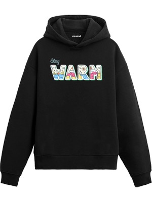 Colermi Kal Warm Doğa Temalı Hoodie —