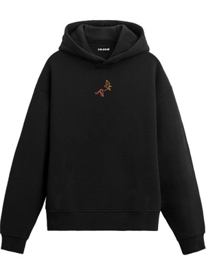 Colermi Minimal At Figürü Hoodie —