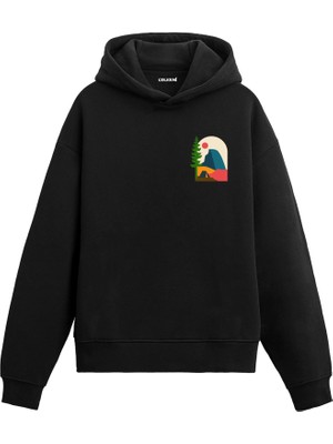 Colermi Kamp Manzaralı Hoodie —