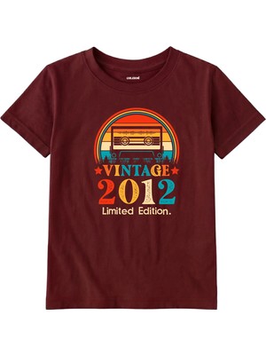 Colermi Vintage Tişört - 2012 Mixtape Tasarım