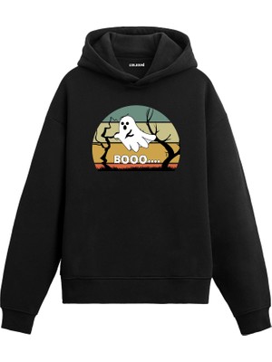 Colermi Booo Baskılı Hoodie —