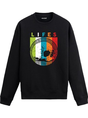 Colermi Hayat Döngüsü Retro Sweatshirt —