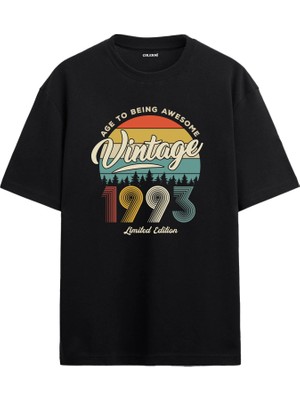 Colermi 1993 Nostalji Vintage Oversize Tişört