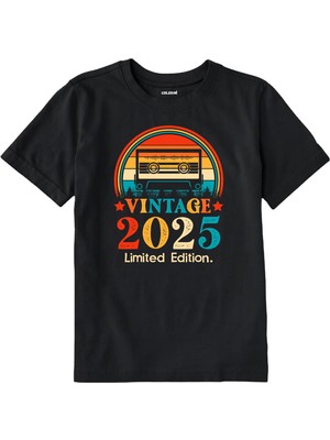Colermi Vintage Tişört - 2025 Mixtape Tasarım