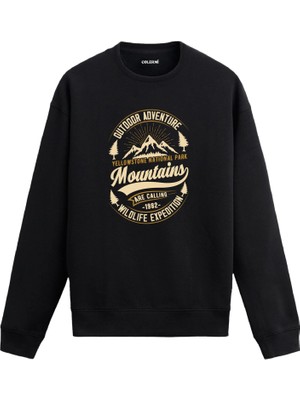 Colermi Dağ ve Outdoor Tasarım Sweatshirt —