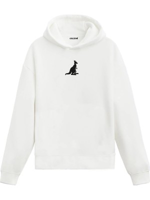 Colermi Minimal Kanguru Tasarım Hoodie —