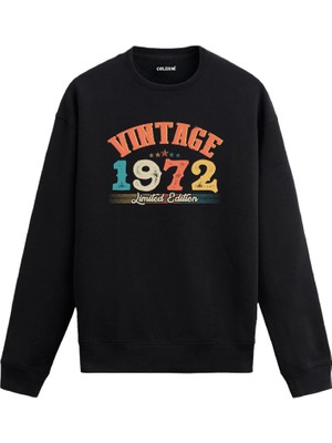 Colermi 1972 Vintage Sweatshirt Echo Tasarım —