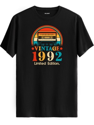 Colermi Vintage Tişört – 1992 Mixtape Kaset Tasarımı