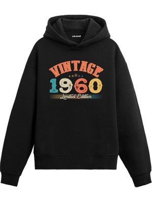 Colermi 1960 Vintage Hoodie Echo Tasarım —