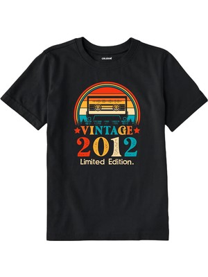 Colermi Vintage Tişört - 2012 Mixtape Tasarım