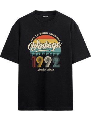 Colermi 1992 Nostalji Vintage Oversize Tişört
