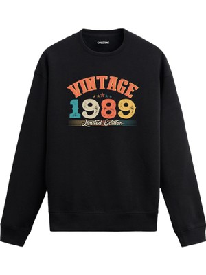 Colermi 1989 Vintage Sweatshirt Echo Tasarım —