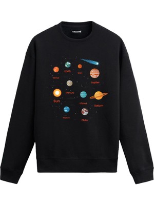 Colermi Eğitici Güneş Sistemi Sweatshirt —