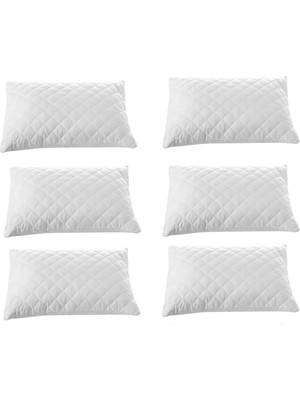 Mira Home 6 Lı Kapitoneli Yastık Koruyucu %100 Pamuk 50X70 cm