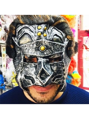 Marsilyan Lateks Gladiatör Maskesi