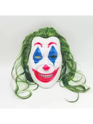 Skygo Joaquin Phoenix Joker Maskesi Yeşil Saçlı