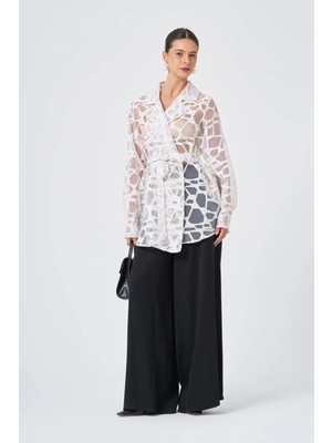 Ftz Women Kadın Organze Kap  Beige 31381