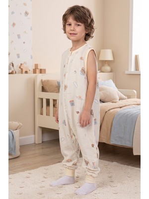 Babymod Müslin 0-5 Tog Kolsuz Kız Erkek Çocuk Uyku Tulumu