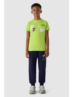 Iceberg Bg Store Erkek Çocuk Yeşil Tshirt