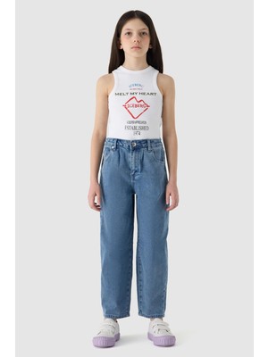 Iceberg Bg Store Kız Çocuk Denim Pantolon