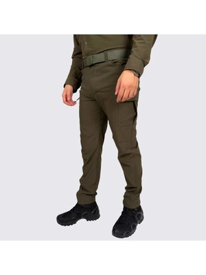 Kordak Haki Su Itici Tactical Pantolon - Likralı Water-Repellent Outdoor Pantolon Taarruz Serisi