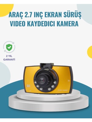 Beta Moda Hub Araç Içi Hd Dvr Kamera G Sensor ve Hareket Algılama Özellikli