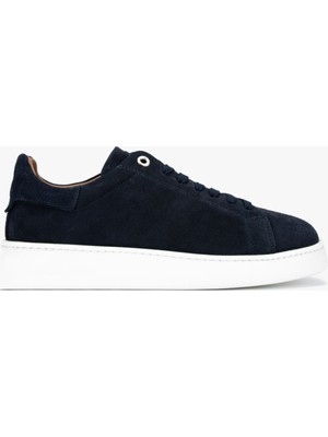 Valmenti Erkek Hakiki Deri Lacivert Süet Sneakers & Spor Ayakkabı 04 4411 Erk Ayk Y26 Lacı Suet