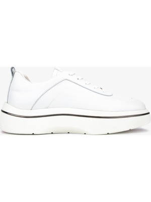 Valmenti Erkek Hakiki Deri Beyaz Sneakers & Spor Ayakkabı 381 23347 Erk Ayk Y26 Beyaz