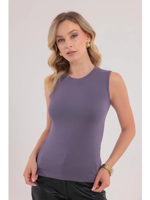 Yade Fashion Kolsuz Bisiklet Yaka Bluz