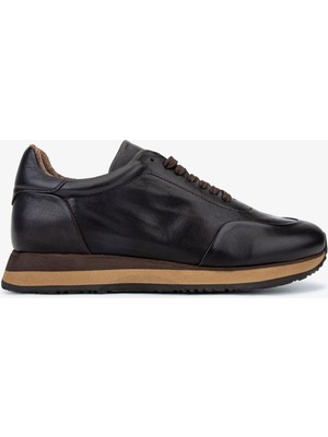 Valmenti Erkek Hakiki Deri Kahverengi Sneakers & Spor Ayakkabı 99 C3924 Erk Ayk Y26 Kahve Dr