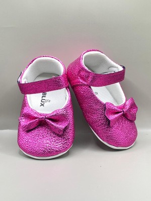 Beblux Baby Parıltılı Babet Kız Bebek Ayakkabısı