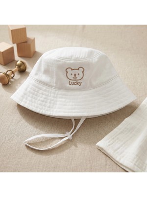 Benitto Kids Bağlamalı Balıkçı Bebek Şapkası 7042