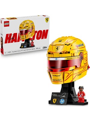 LEGO ® Editions Scuderia Ferrari Hp Lewis Hamilton Kaskı 43022 - 14+ Için Oyuncak Yapım Seti (884P)