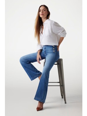 Guess New Faye Skinny Fit Kadın Jean Pantolon W5GA0PD5Q01