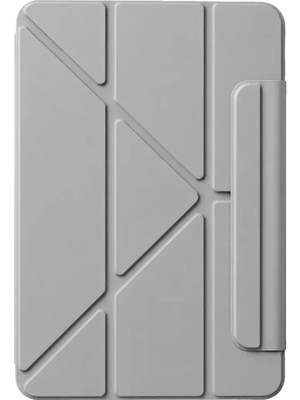 Sb Shopping Ipad 2025 10.9 10.nesil (A16) Edz Manyetik Standlı Tablet Kılıfı - Gri