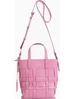 3.1 Phillip Lim Odita Mini Örgülü %100 Deri Kadın Lüks Tasarım Bucket Çanta