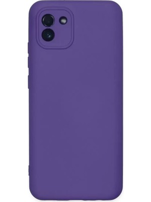 Sb Shopping Galaxy A03 Kılıf Nano Içi Kadife Silikon - Mor