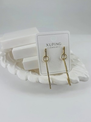 Uray Store Zirkon Taşlı Pirinç Zirkon Küpe - KP00363