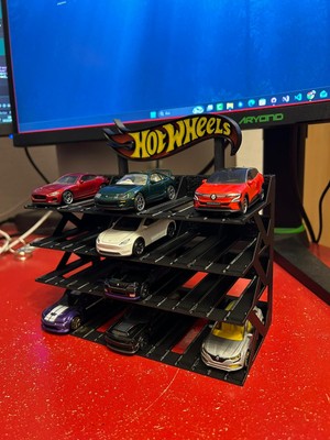  Hot Wheels Uyumlu 20 Araçlık Oyuncak Araba Sandı(1/64)
