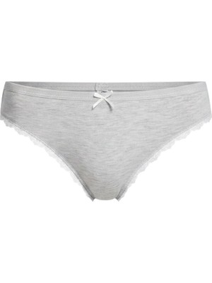 İlke İç Giyim Ilke 278 Kadın Melanj Dantel Bikini Külot