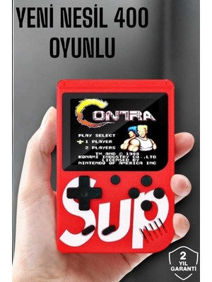 Skygo Çocuklara Özel Sup 400 Oyunlu Mini Oyun Konsolu