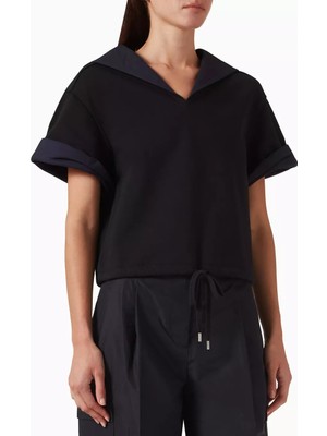 3.1 Phillip Lim Sailor Yaka French Terry Kadın Sweatshirt